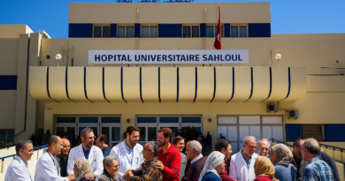 L’hôpital universitaire de Sahloul: des patients  rendent hommage aux médecins de l’unité de réadaptation  cardiaques