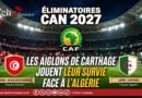 Éliminatoires CAN 2027 : Les Aiglons de Carthage jouent leur survie face à l’Algérie