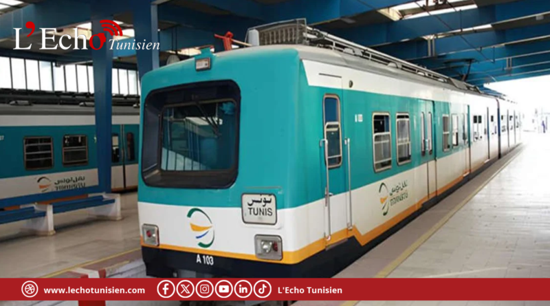 من 29 أفريل إلى 3 ماي: توقف جزئي لقطار تونس البحرية وحلق الوادي القديم