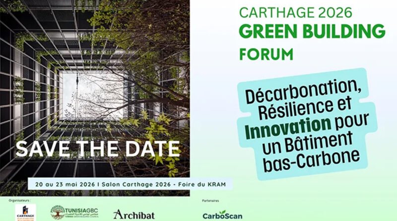 Green Building Forum 2026 : structurer une filière pour réduire la facture énergétique et créer des emplois qualifiés