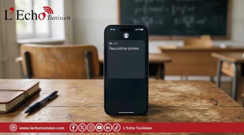 Service SMS pour les résultats du concours de la neuvième année