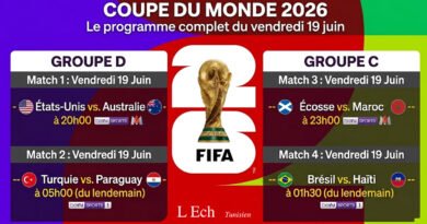 Coupe du monde 2026 : Le programme complet du vendredi 19 juin