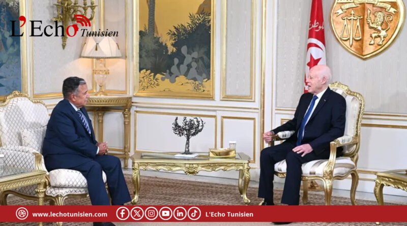 Entretien entre Saïed et le nouveau SG de la Ligue arabe