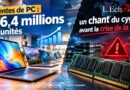 Ventes de PC : 76,4 millions d’unités, un chant du cygne avant la crise de la RAM