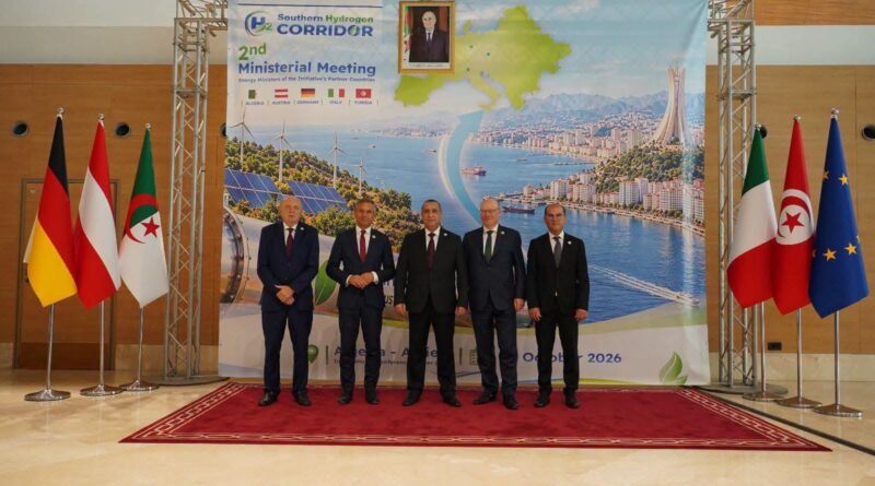 Hydrogène vert : L&rsquo;Algérie, la Tunisie et trois pays européens officialisent le SouthH2 Corridor
