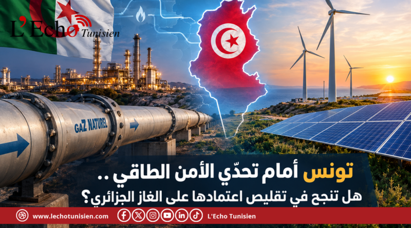 تونس أمام تحدّي الأمن الطاقي.. هل تنجح في تقليص اعتمادها على الغاز الجزائري؟